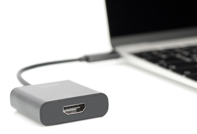 DIGITUS USB 3.1 Grafikadapter, USB-C - HDMI, schwarz