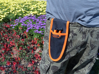 Garten PRIMUS Etui de ceinture universel, noir / orange