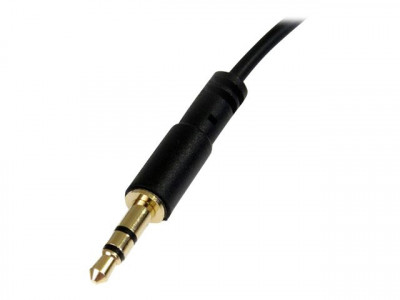 Startech : 3 FT SLIM 3.5MM TO RIGHT ANGLE STEREO AUDIO cable - M/M