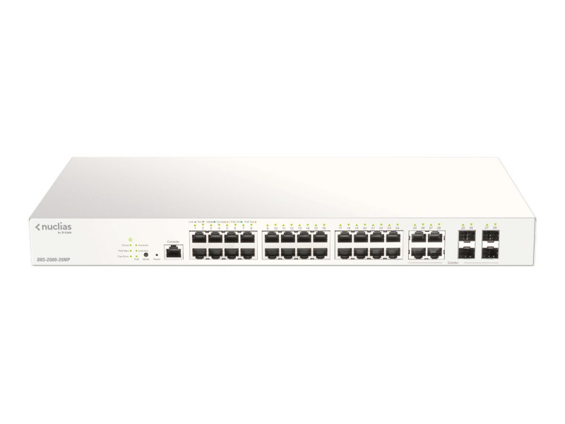 Switch 24P Gigabit PoE+ 370W & Ctrl 50 bornes WiFi 