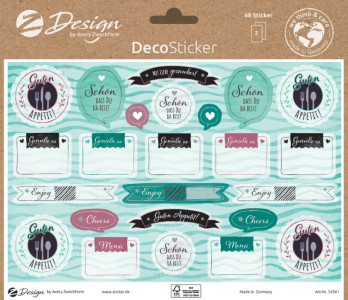 AVERY Zweckform ZDesign Trend Sticker DEKO Geschenke