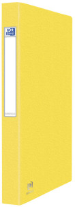 Oxford Classeur EUROFOLIO+, A4, carton, 2 anneaux, jaune