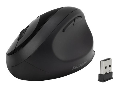 Kensington : KENSINGTON PRO FIT ERGO WIRELESS MOUSE - BLACK