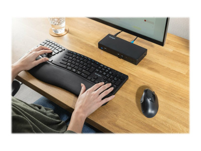 Kensington : KENSINGTON PRO FIT ERGO WIRELESS MOUSE - BLACK