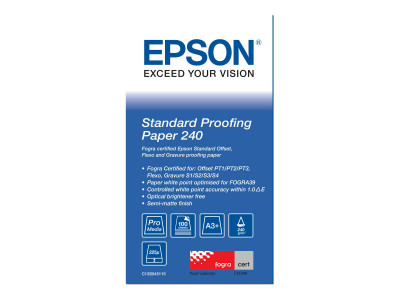 Epson : STANDARD PROOFING papier 240 pour A3+ 100SHT