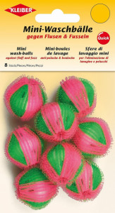 KLEIBER Mini boules de lavage, rose/vert