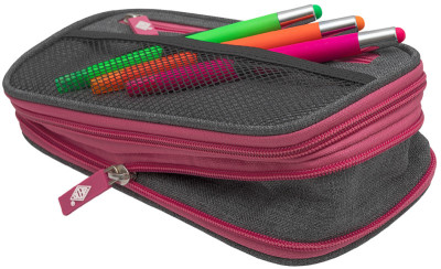 WEDO Trousse NEON Stretch avec rabat intérieur, orange fluo