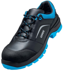 uvex 2 xenova Halbschuh S3 SRC, Gr. 41, schwarz/blau