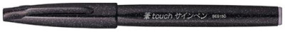 PentelArts Stylo feutre Brush Sign Pen SES 15, gris bleuté