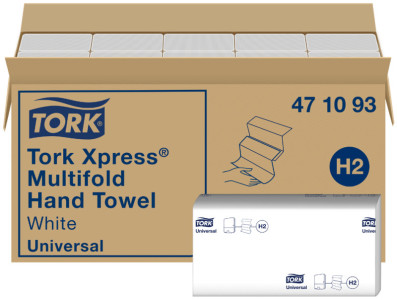 TORK Xpress Essuie-mains interfoliés, 213 x 240 mm, pli-Z