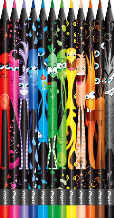 Stock Bureau - MAPED Etui de 24 crayons de couleur COLOR'PEPS