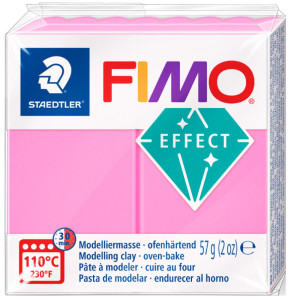 FIMO EFFECT Modelliermasse, ofenhärtend, neonorange, 57 g