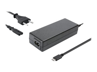DLH : POWER SUPPLY USB TYPE-C 100W pour LAPTOP TABLETS CHARGER BLK