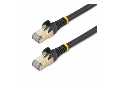 Startech : 1.5 M CAT6A cable - BLACK SNAGLESS - fil de cuivre blindé