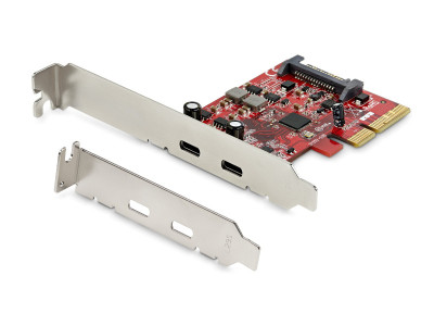 Startech : 2 PORT PCIE USB 3.1 GEN 2 card UP TO 10GBPS - PCIE GEN 3 X4