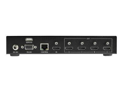 Startech : 2X2 VIDEO WALL CONTROLLER 4K 60HZ - HDMI 2.0 - 1 4 OUT