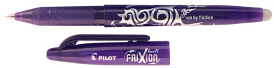 PILOT Stylo roller FRIXION BALL 07, mauve