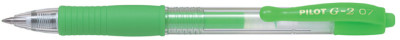 PILOT Stylo à encre gel G2 07 Néon, vert néon