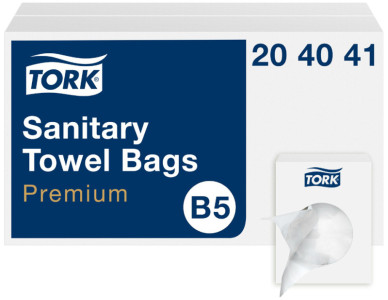 TORK Sachet hygiénique en HDPE, blanc