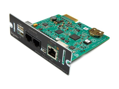 APC : UPS NETWORK MANAGEMENT card 3 avec ENVIRONMENTAL MONITORING