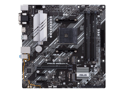 Asustek : PRIME B550M-A ATX +2GLN+U3.2+M2 SATA6+4XDDR4 (ryzen)