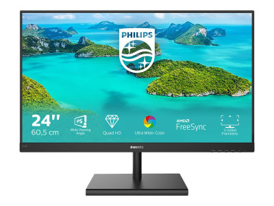 Philips : 23.8IN LED 2560X1440 16:9 4MS 245E1S/00 1000:1 VGA DVI HDMI