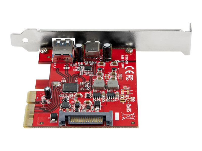 StarTech.com Carte contrôleur PCI-Express 4x (2x M.2 SATA III + 1x