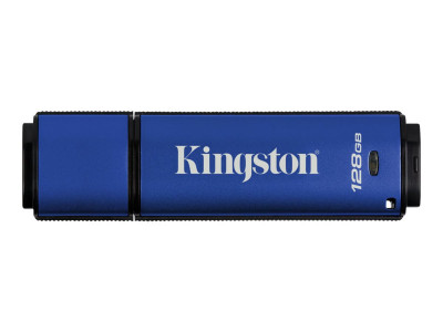 Kingston : 128GB USB 3.0 DTVP30 256BIT AES ENCRYPTED FIPS 197