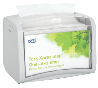 TORK Xpressnap Servietten-Tischspender, weiß