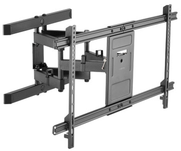 LogiLink Support mural pour TV Full Motion, 109,22-228,60 cm