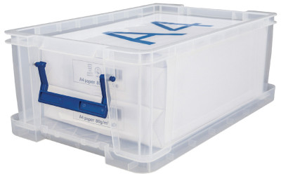 Fellowes Boîte de rangement ProStore, 10 litres, transparent