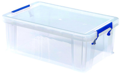 Fellowes Boîte de rangement ProStore, 10 litres, transparent