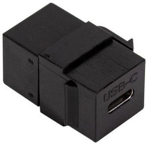 LogiLink Connecteur Keystone USB 3.1, noir