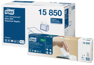 TORK Xpressnap Serviette pour distributeur, blanc