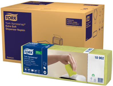 TORK Xpressnap Serviette pour distributeur, blanc