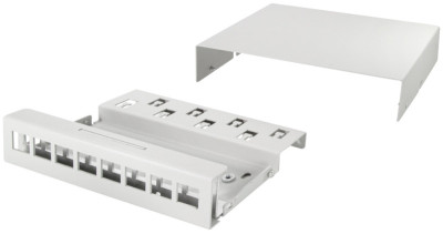 LogiLink Konsolidierungspunkt-Gehäuse, 8-Port, lichtgrau