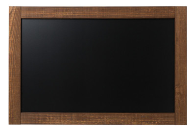 Bi-Office Tableau noir, rustique, 1.000 x 700 mm, marron