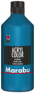 Marabu Peinture acrylique Acryl Color, 500 ml, carmin 032