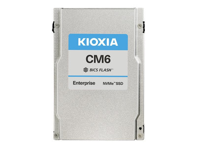 Kioxia : CM6-R ESSD 192GB PCIE4 1X4 2X2 U.3 15MM TLC BICS FLASH 1DWPD