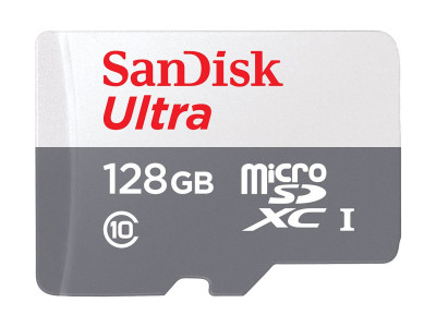 SANDISK : 128GB SANDISK ULTRA MICROSDXC 100MB/S CLASS 10 UHS-I