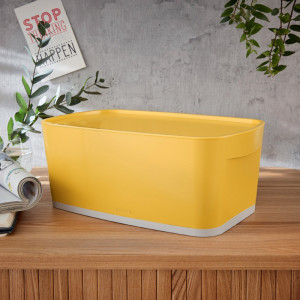 LEITZ Boîte de rangement My Box Cosy, 5 litres, jaune