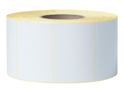 Brother : papier couché blanc 2900 PCS/ROLL 102 X 74MM TJ SINGLE LABEL ROLL