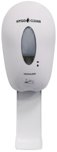 HYGOSTAR Distributeur mural TOUCHLESS, blanc, 1000 ml