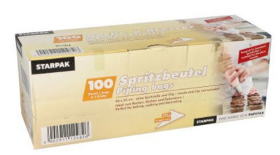 PAPSTAR LDPE-Spritzbeutel, transparent, 2,6 l