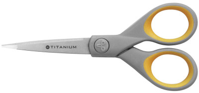 WESTCOTT Ciseaux Titanium Super, arrondi, droit, 180 mm