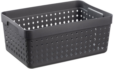 plast team Corbeille de rangement SEOUL ORGANIZER XL, noir