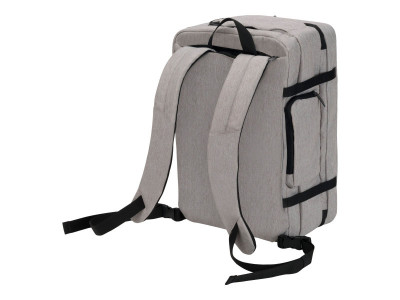 Dicota : BACKpack DUAL PLUS EDGE 13-15.6 LIGHT GREY