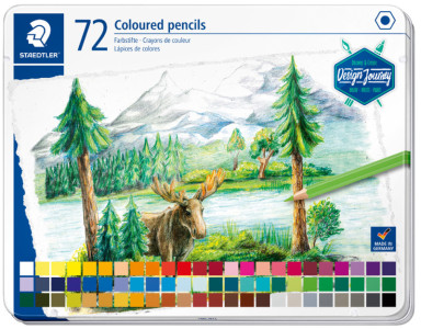 STAEDTLER Buntstift Design Journey, 72er Metalletui