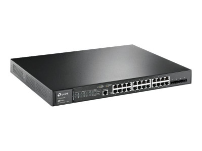 TP-Link : 28-PORT POE+ GIGABIT L2 SWITCH MANAGED avec 24-PORT POE+