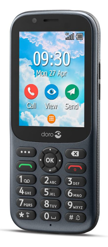 Doro : 5860 GRAPHITE MOBILE PHONE (propri)